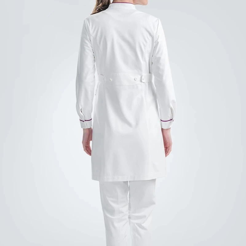 Hot Sale Fashion Nurse Uniform/Cotton White Medical Scrubs /Hospital Uniform