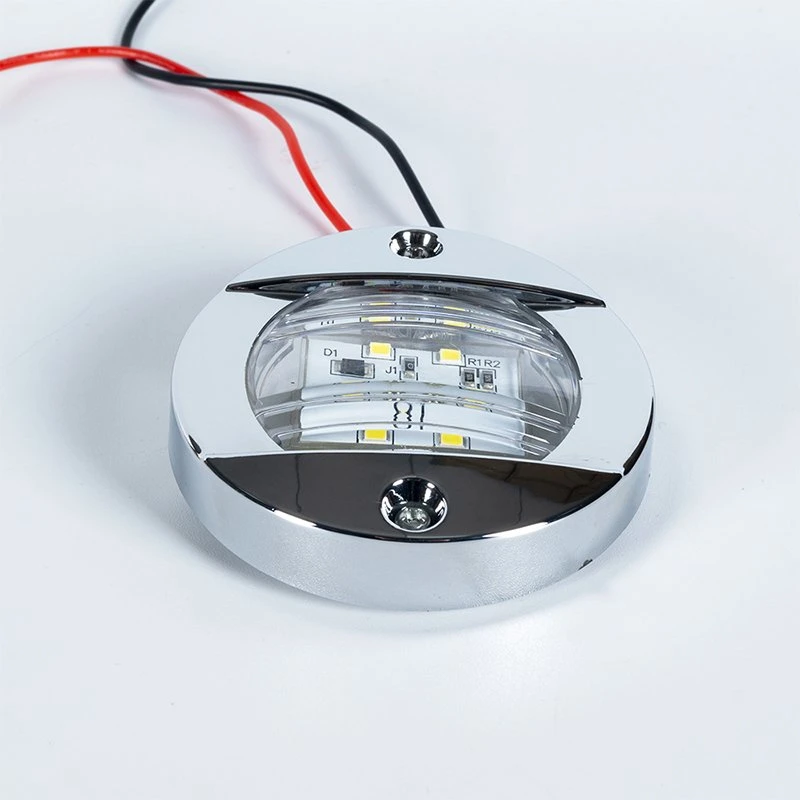 12V Azul Blanco impermeable Transom Yacht LED Courtesy Boat Marine Luces de navegación Stern