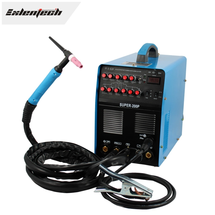 Inverter Multifunctional Super 200 TIG Cut MMA Arc Acdc TIG Welder Welding Machine