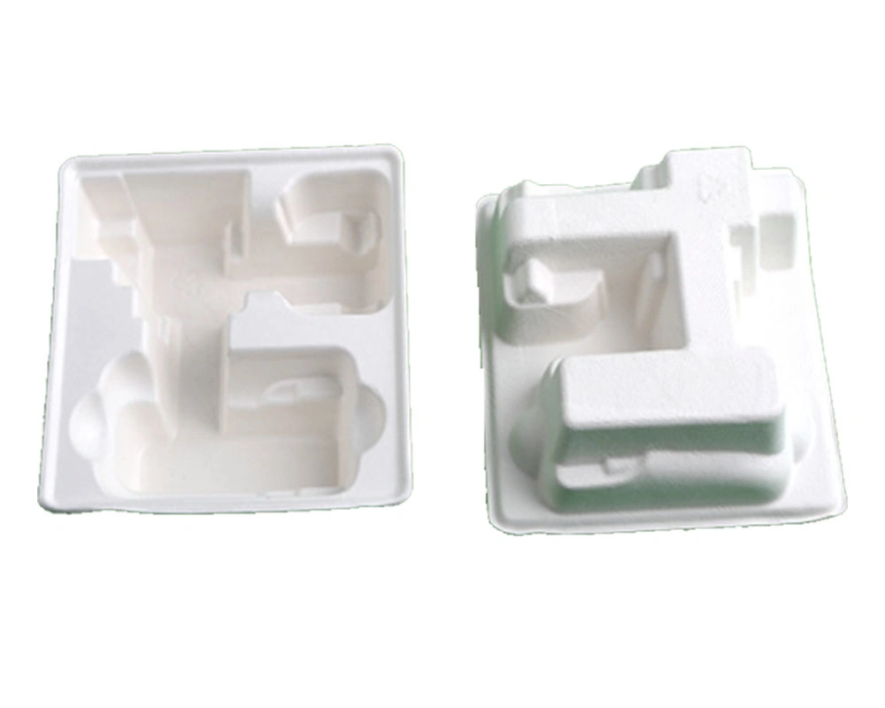 Customized High quality/High cost performance  Compostable Biodegraded Bagasse Protective Molded Pulp Packaging