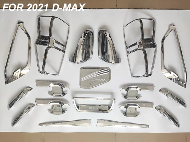 مجموعة الحجم عالية الجودة من المصنع غطاء الباب الخلفي طقم الجسم الكامل للوعاء لـ DMax 2012-2022