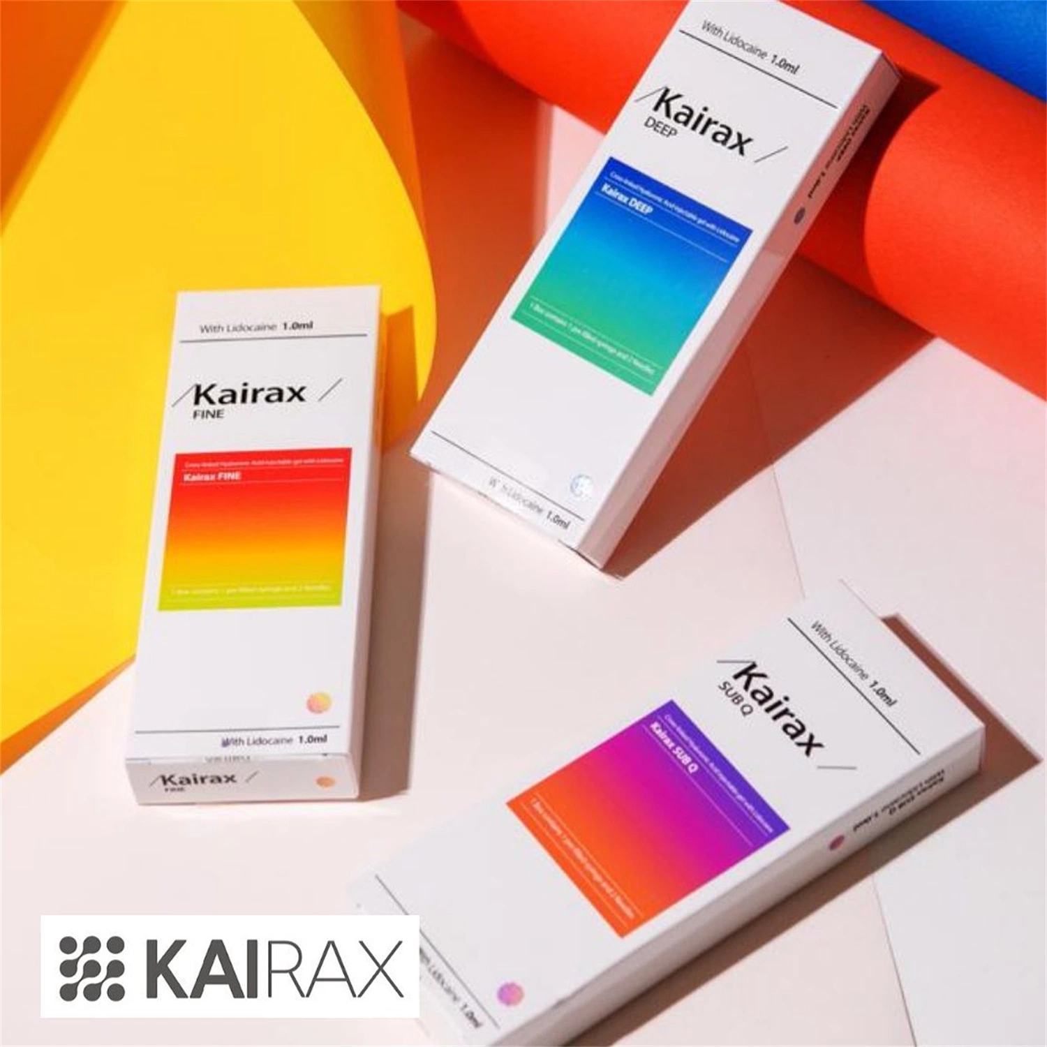 Kairax Fine / Deep / Sub-Q 1.0ml Face Fillers Hyaluronic Acid Anti-Aging Injectable Dermal Fillers