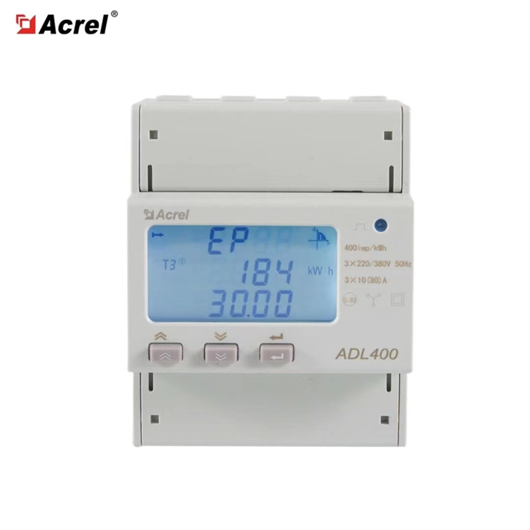 Acrel MID Certificado AC 3*220V/380V medición eléctrica bidireccional trifásica Medidores de energía