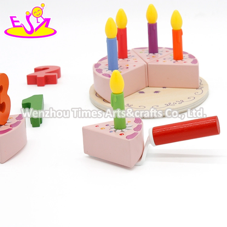 New Design Party Supplies Wooden Birthday Toys for Toddler Pretend Play W10b196