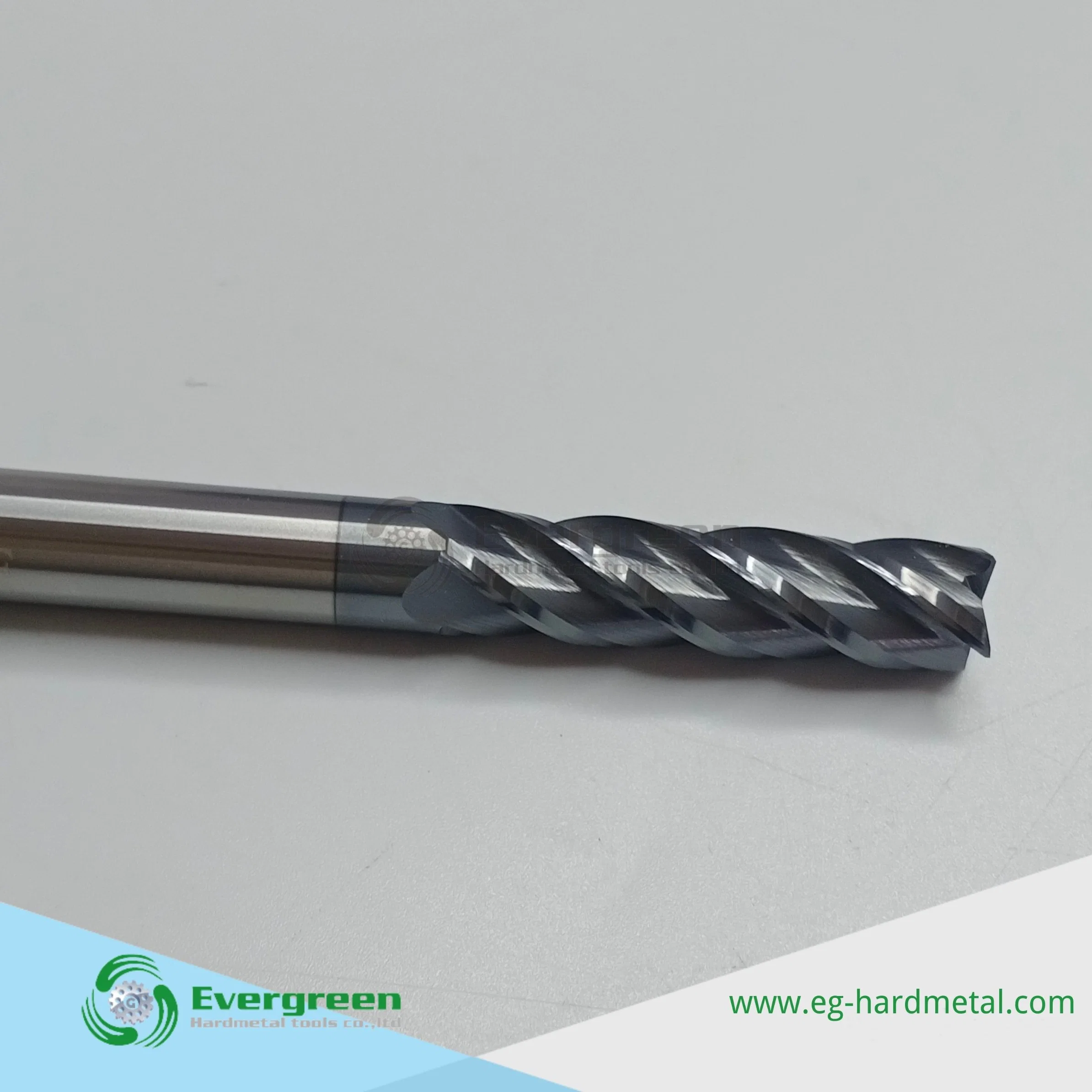 Endmill HRC45 4 flauta de aleación de alta calidad de acero de tungsteno de carburo de fresa molino de final de 3mm 4mm 5mm 6mm 8mm 10mm Fresadoras