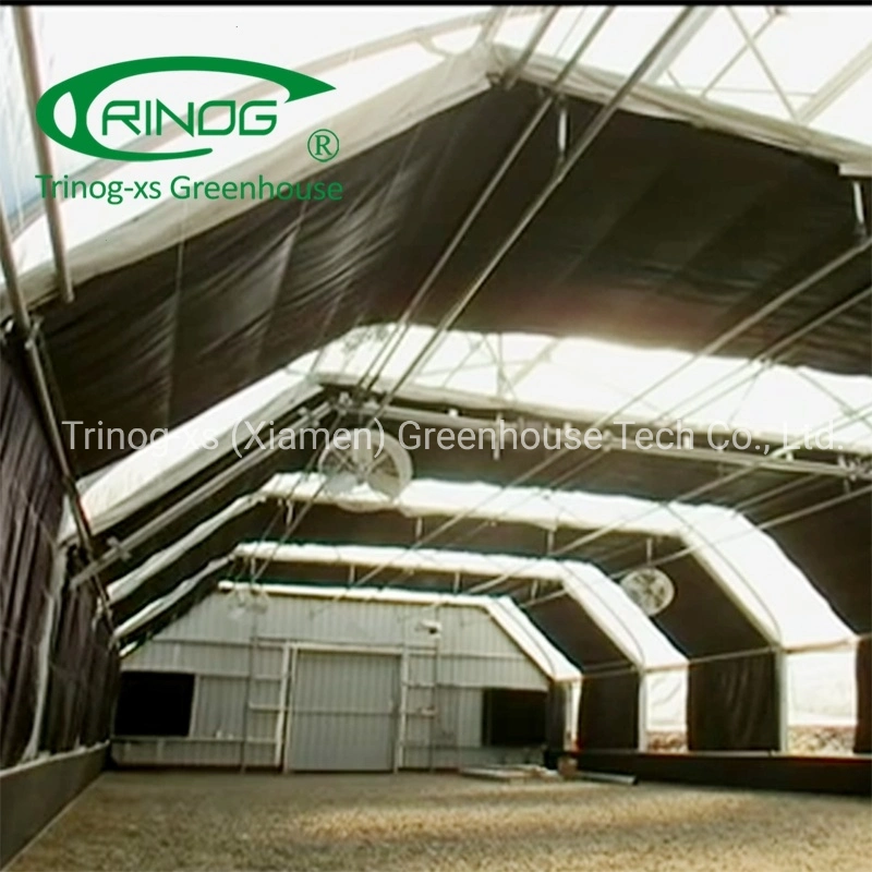 Trinog comercial de efecto invernadero cultivo interior cultivo hidropónico invernaderos de hierbas con luz LED