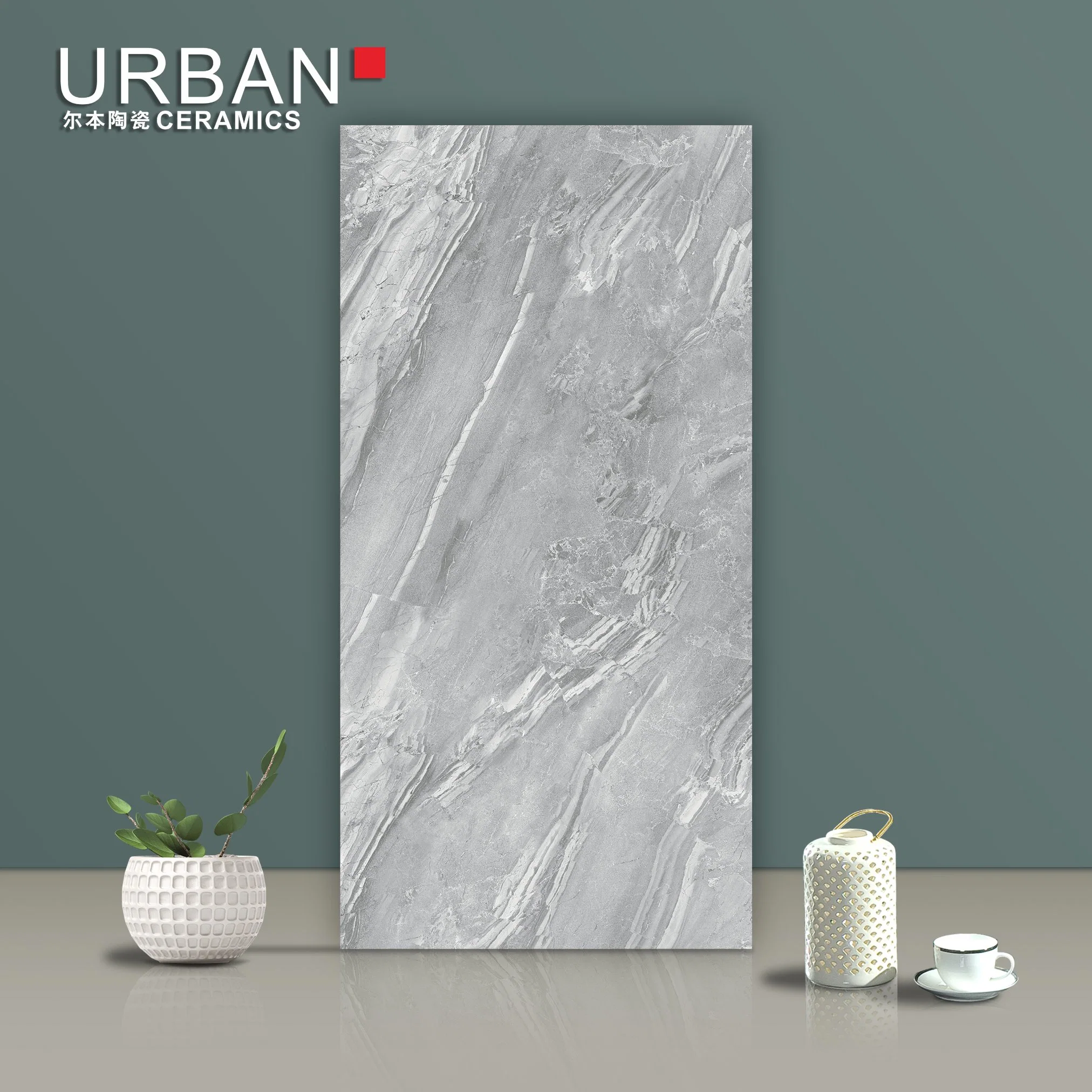 Foshan Good Quality 600X1200mm Bathroom Glazed Polished Porcelain Floor Tile