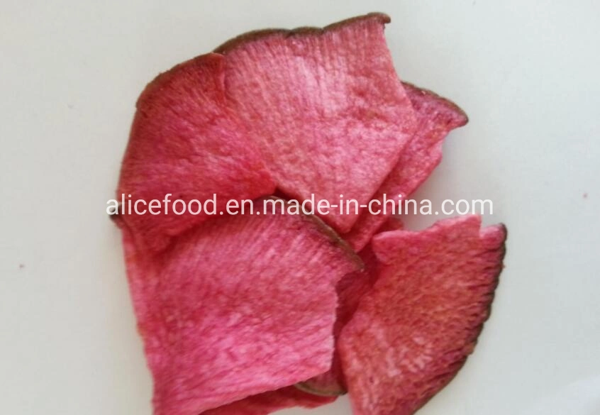 Wholesale/Supplier Kids Health Foods Vf Red-Core Radish Chips