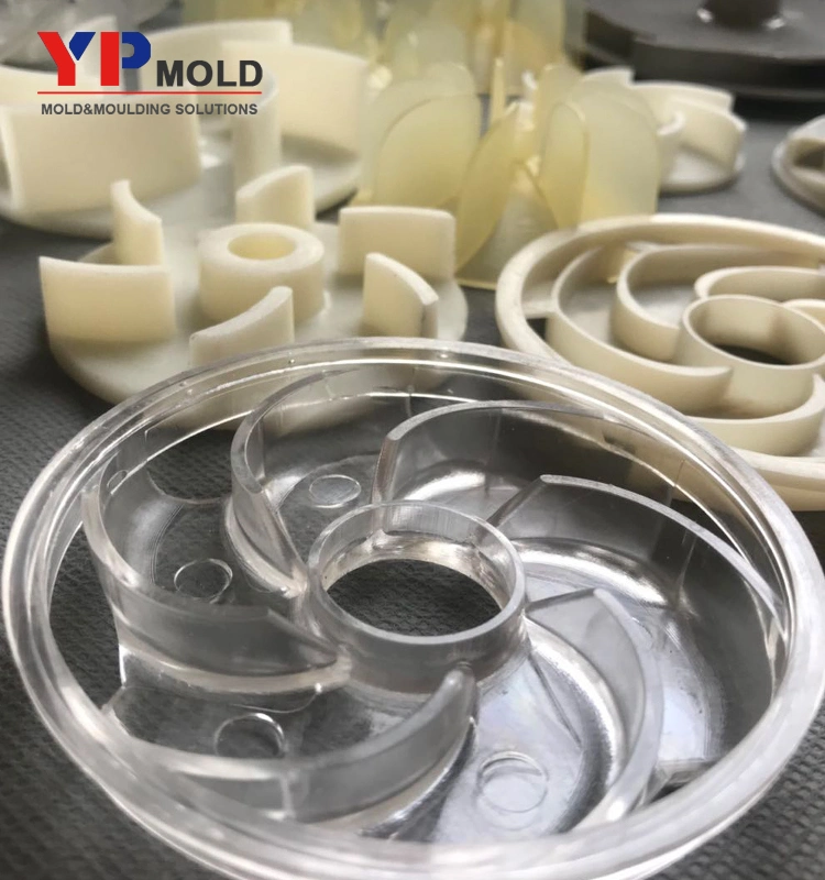 Plastic Mould Water Pump Parts Impeller Molding