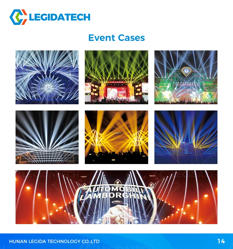 Legidatech LED 5%off 350W Night Club Haz Sharpy moviendo la cabeza de la barra de la etapa de la barra de luces de discoteca Disko DJ