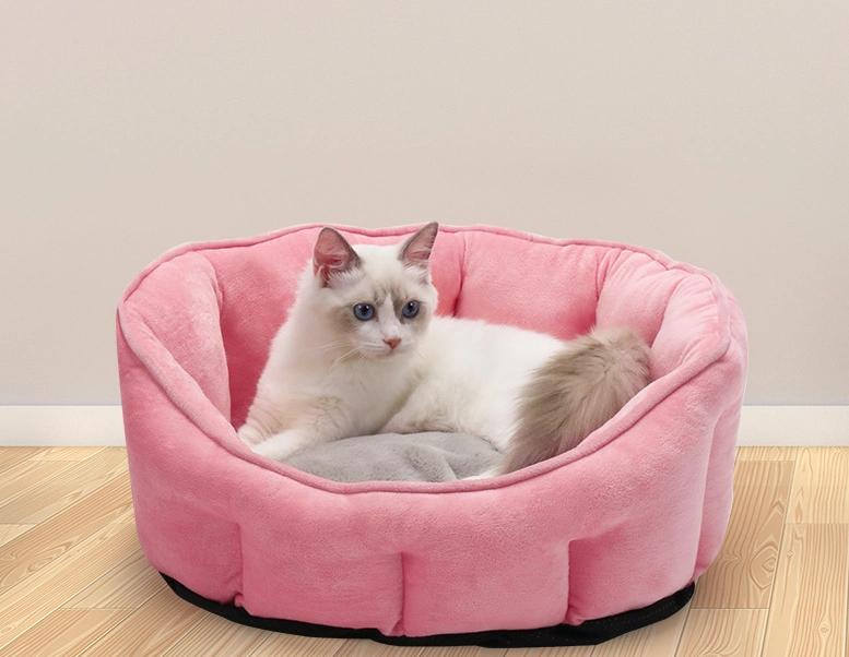 Cat Nest Warm Cat Bed Plush Pet Nest Mat Dog Nest Four Seasons Universal Winter Cat Nest