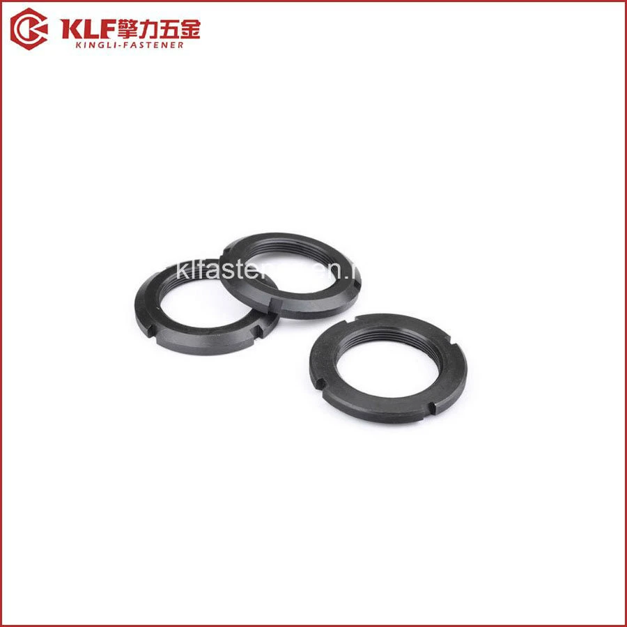 Round Thin Nuts with Slotted DIN981 DIN1804