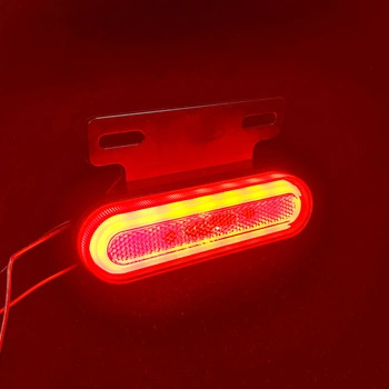 Motorcycle Side Marker Lamp LED Tail Light with E-MARK