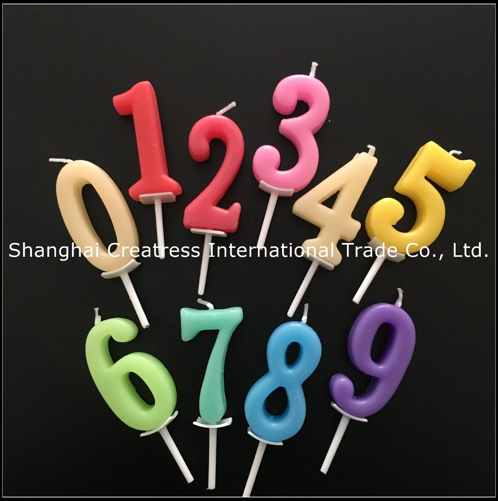 Wholesale/Supplier Elegant Design Factory Price Professional Produce7 Day Number Candles