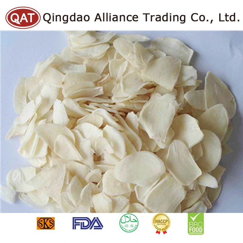 High Quality China Dehydrated Sliced White Garlic with Bulk Retail Packing