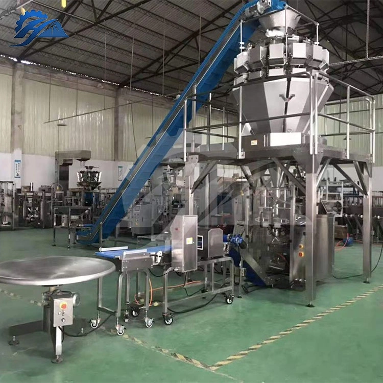 Guangdong Food Candy Coffee Rice Ice Cube Bag Sugar Easy Setting Nitrogen Chips Pouch Vertical Automatic Packing Machine