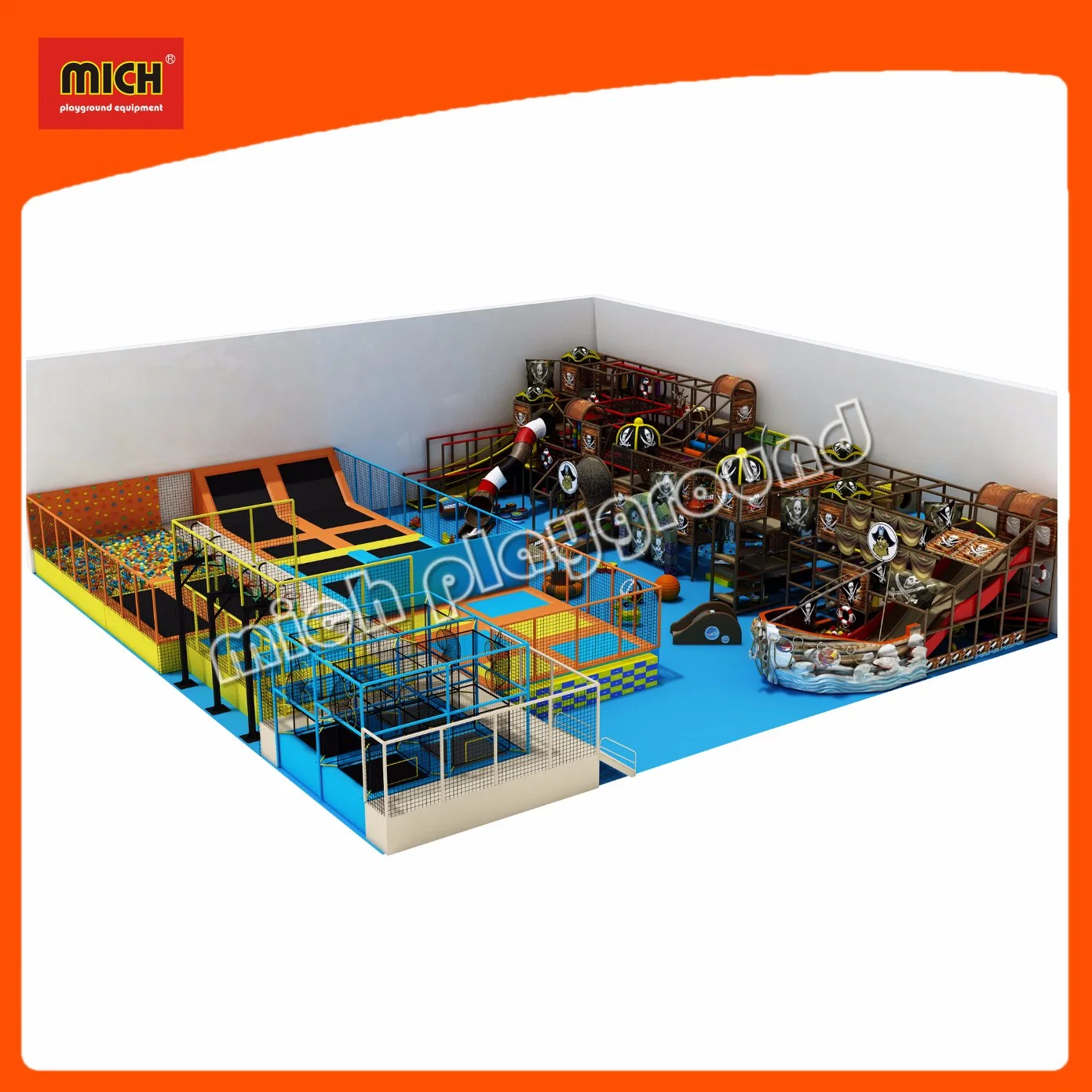 Mich Professional Indoor Amusement Equipment for Kids