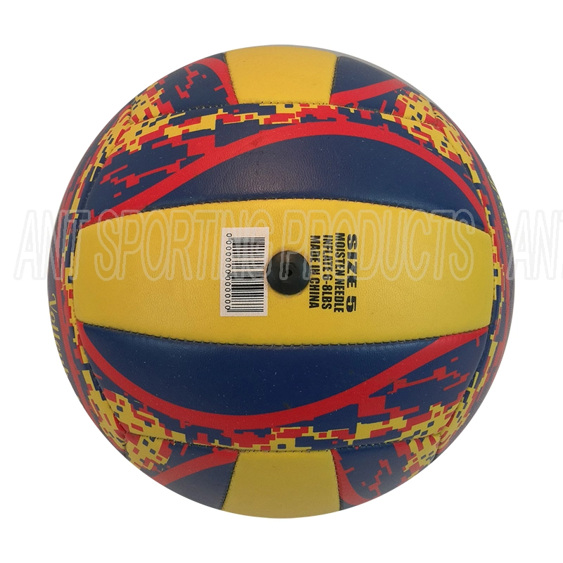 Coutures de volley-ball de promotion de la machine en PVC