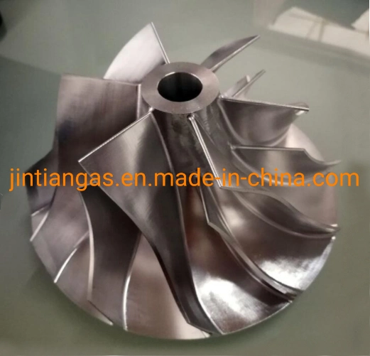 Fábrica de oxigênio partes separadas do propulsor de aço inoxidável utilizado para o Expansor de turbo