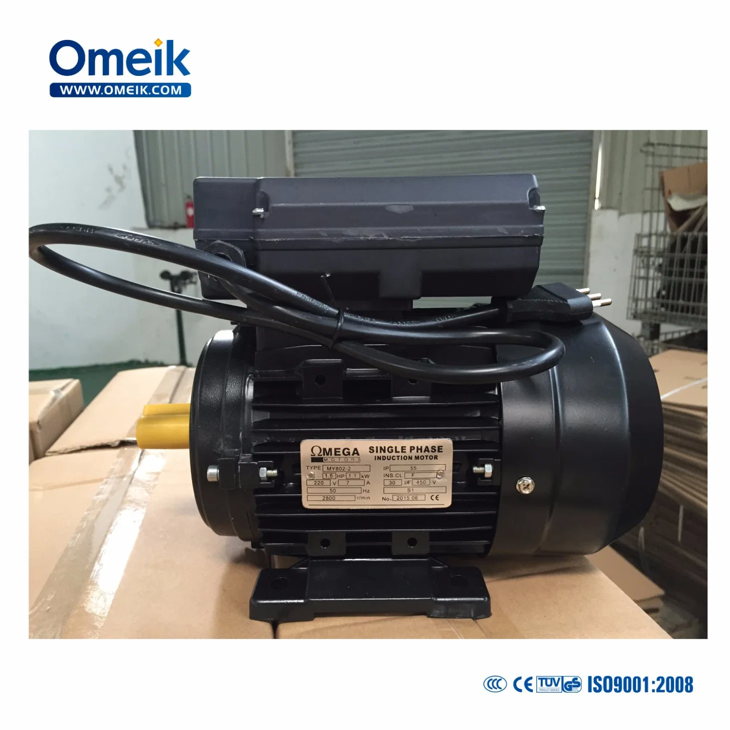 Ce Approved Single Phase Induction Motor (YC YL YY MY ML)