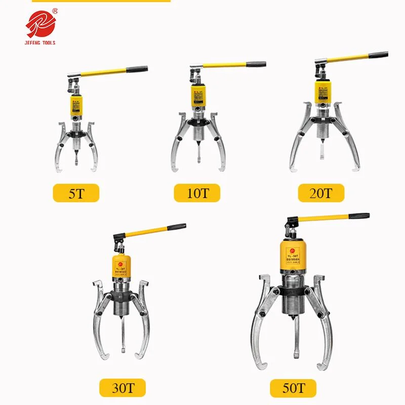 Yl-15t Two & Three Jaw Gear Puller with Reversible Legs External Bearing Puller