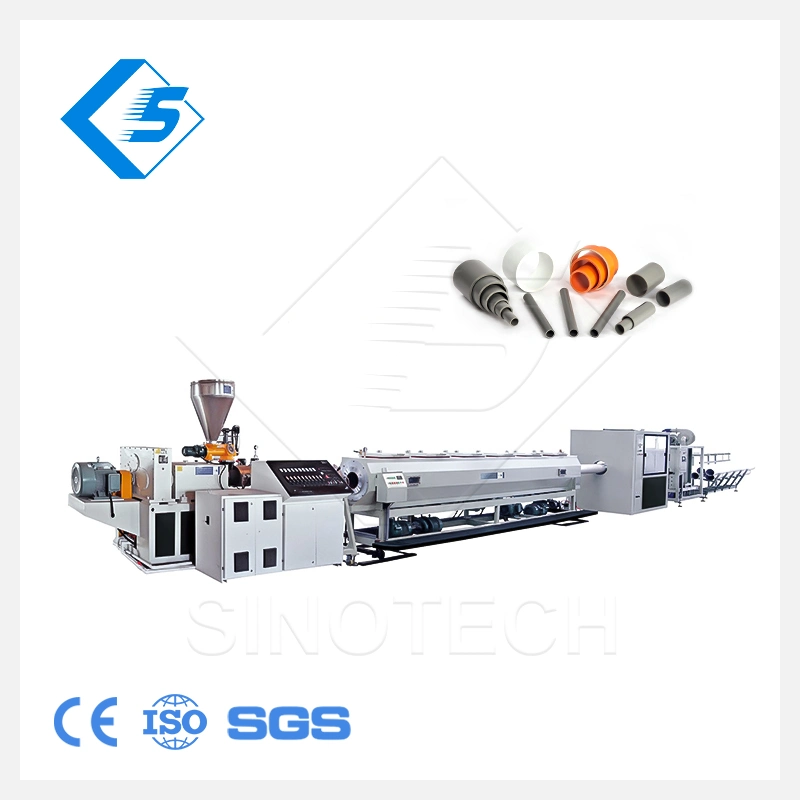 Zhangjiagang Vente à chaud plastique PVC fibre Weave tuyau renforcé Chaîne de production/ extrudeuse Extrusion machine/