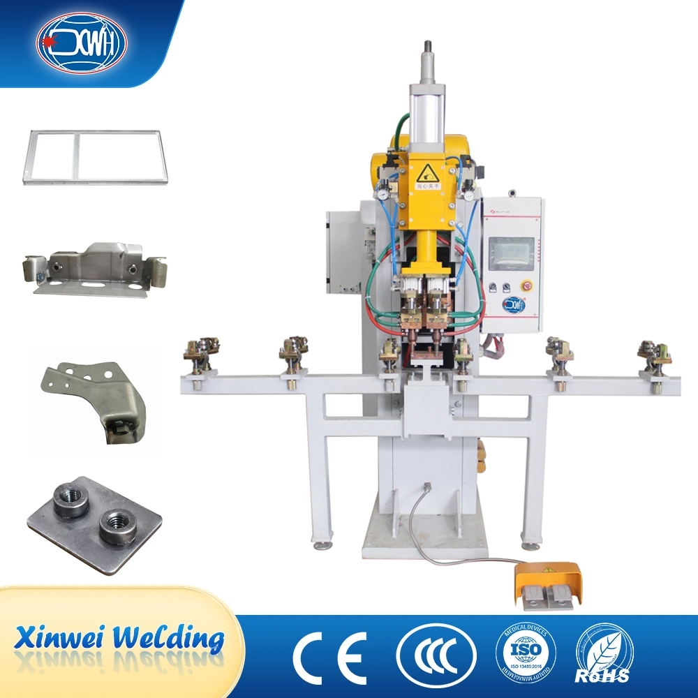 Soudage par points automatique pneumatique multitête à résistance c.a./c.c. en aluminium Machine