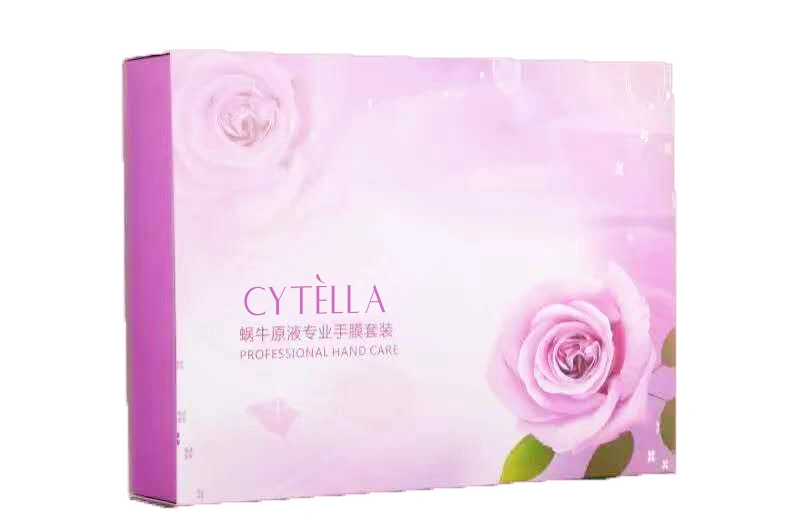 Private Label OEM Natural Hand Care Moisturizing Gloves Whitening Anti-Wrinkle Snail Hand Mask with Hand Essence