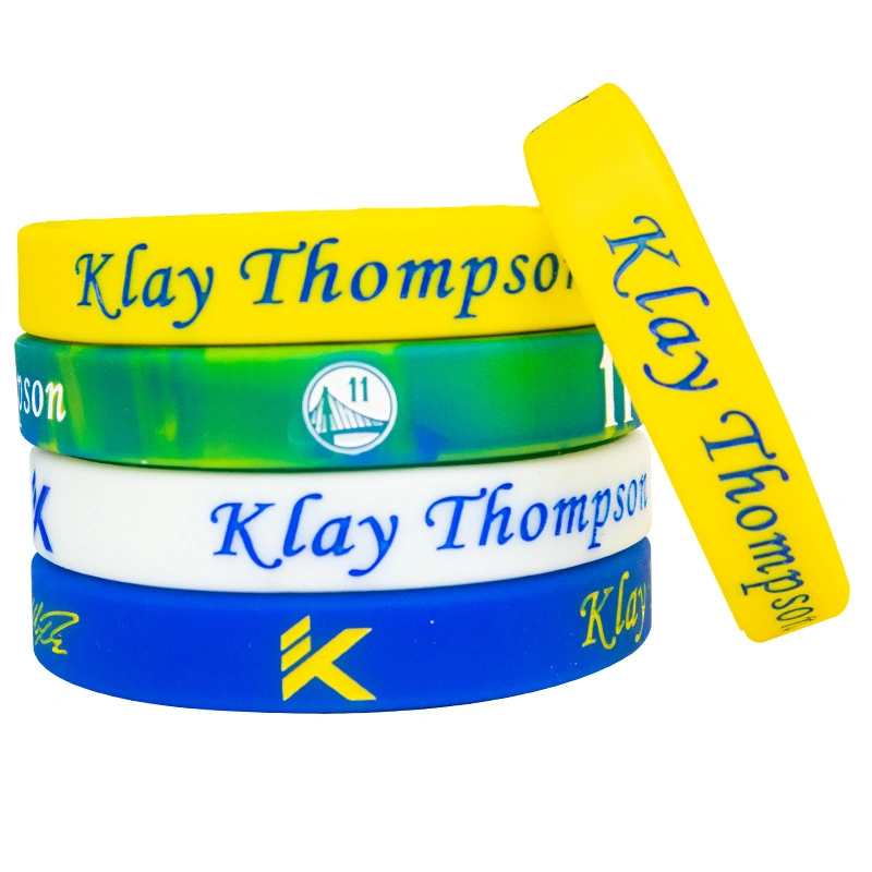 Kobe Bryant Custom Silicone Wristband Basketball Stars Sports Party One Inch Fat Wristband