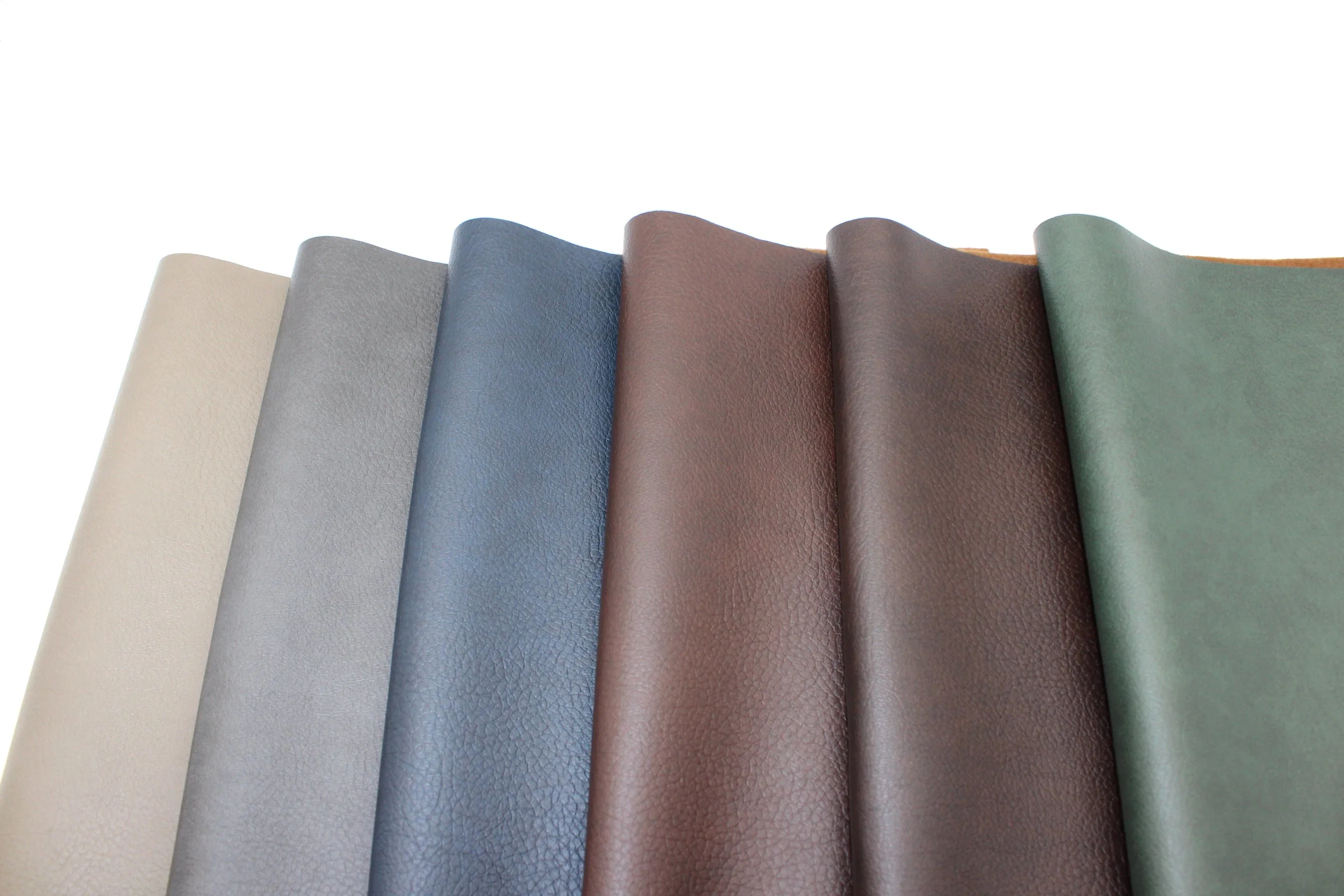 Breathing Recycled Artificial PU PVC Leather High Quality for Furniture Sofa Auto Chairs Yacht