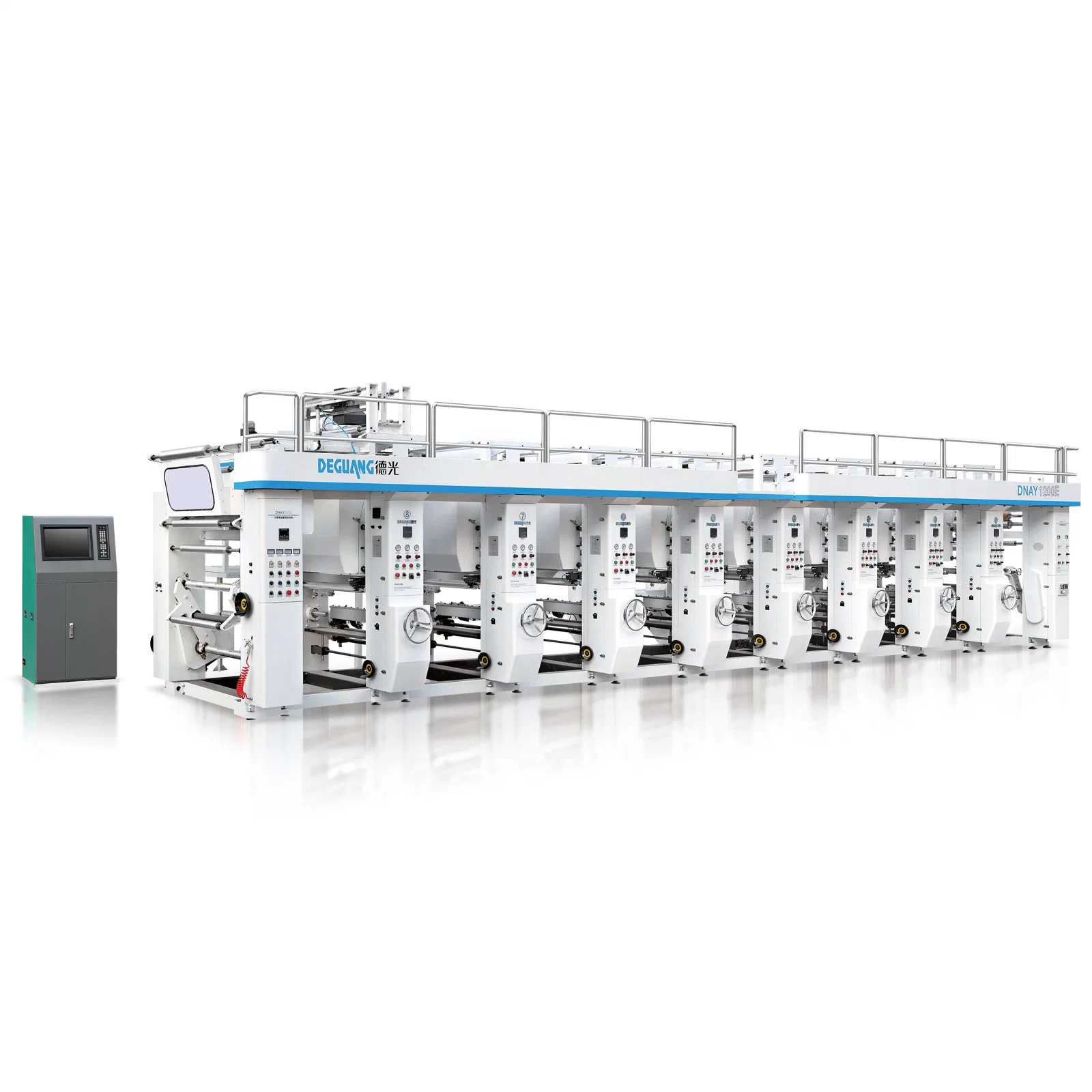 120m/Min Arc Gravure Printing Machinery with 3 Inverter Motor