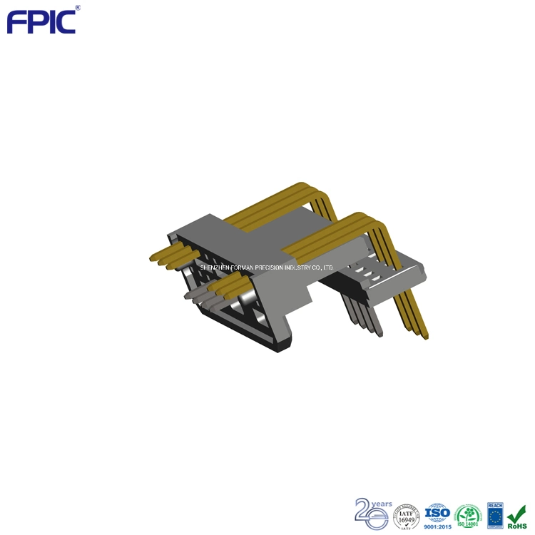 2.54 Pitch Dual Row 10 Pin Mqs Connector Auto Electronic Parts