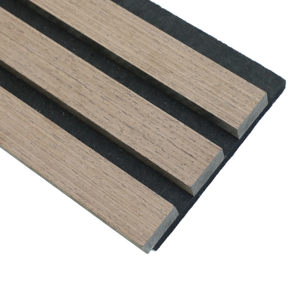 Acoustique acoustique acoustique de panneau en bois PET MDF Decorative Sound absorption