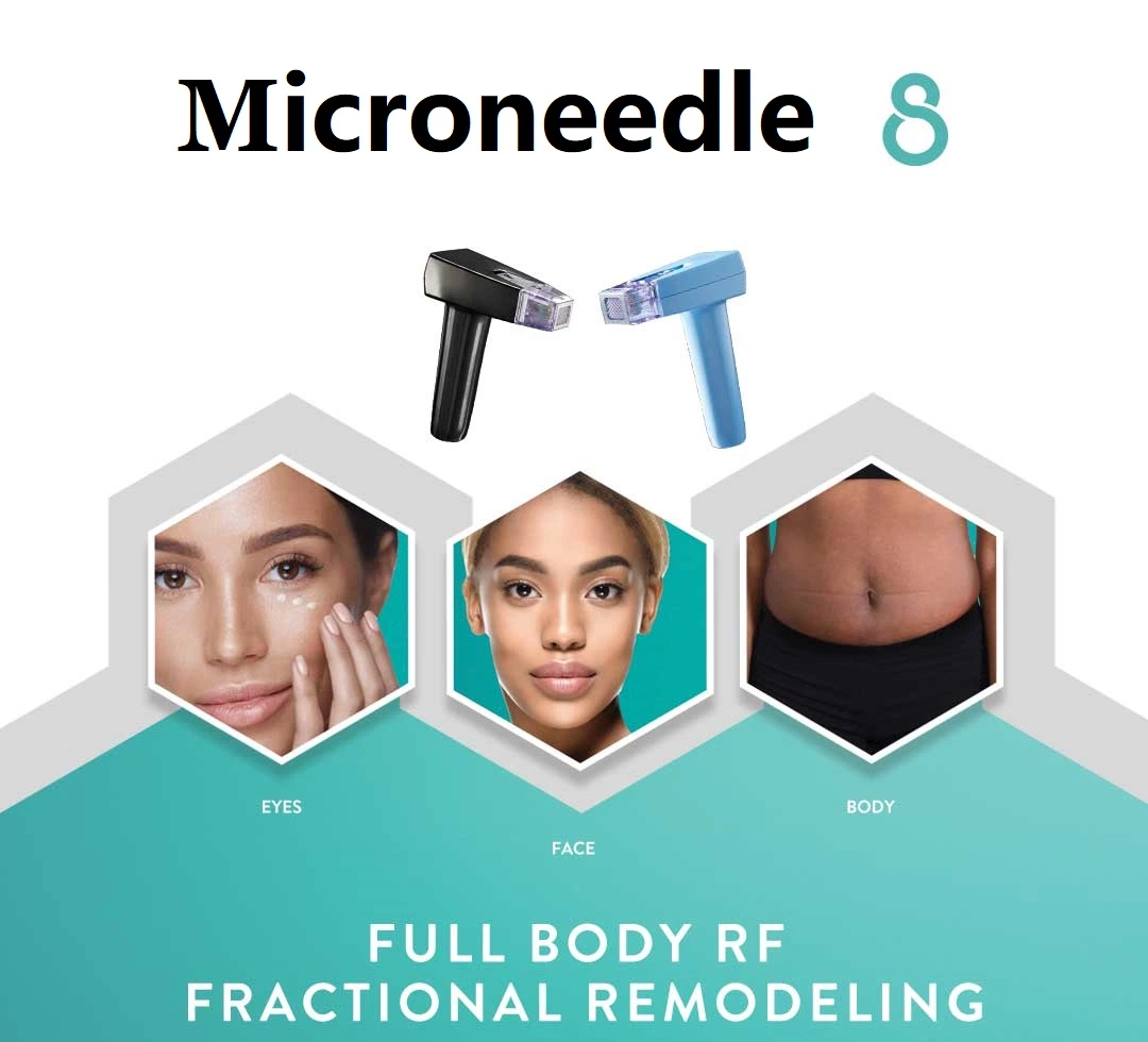 RF 2 In1 Facial Gold Skin Tightening Morpheus 8 RF Microneedling Machine