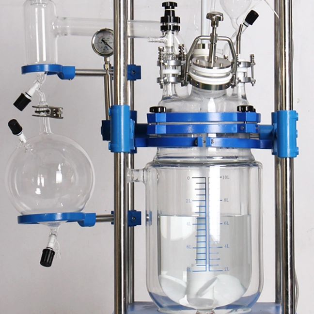 Laboratory Chemical Jacket Glass Reactor with CE & ISO Approved