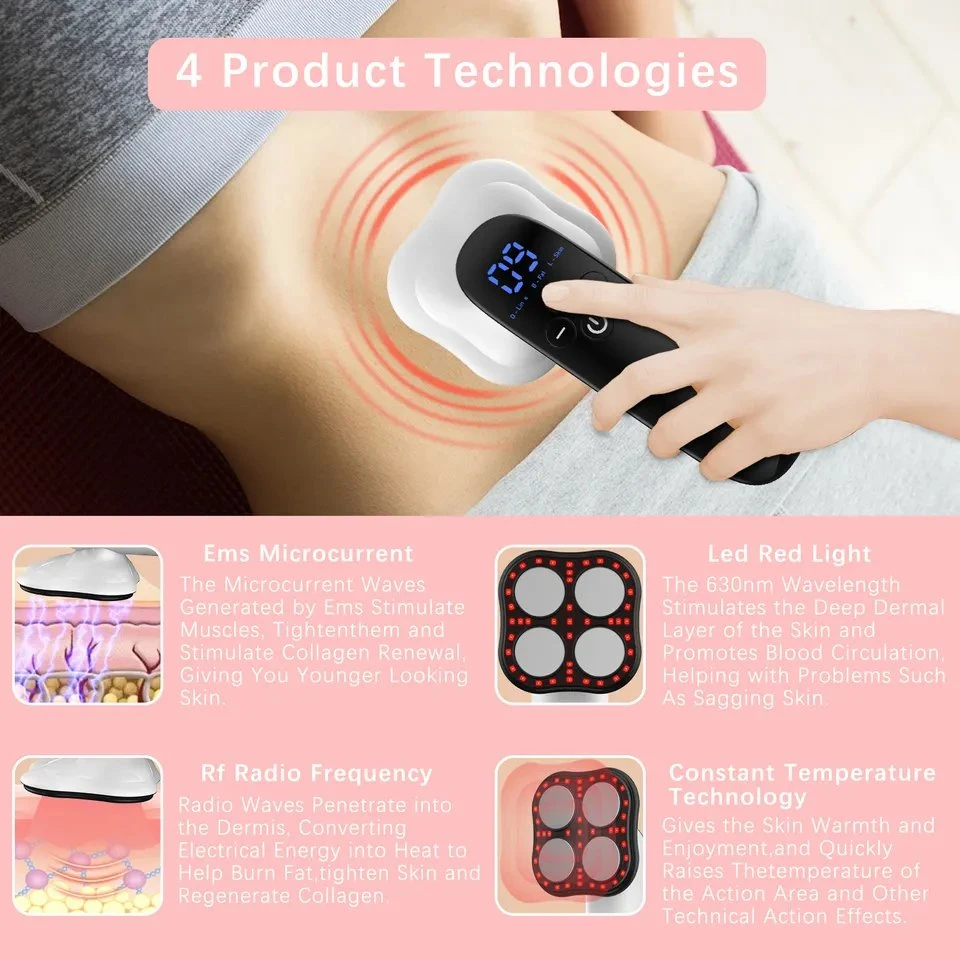 Homeuse Cavitation Vacuum Weight Loss Device Handheld 3D Cellulite Massage Massager Tool Stick Portable Belly Fat Burner Machine