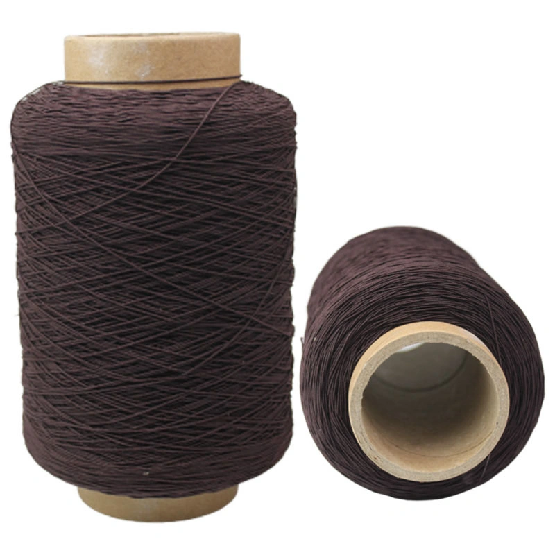 Rubber Covered Nylon Elastic Latex Thread for Gloves Socks