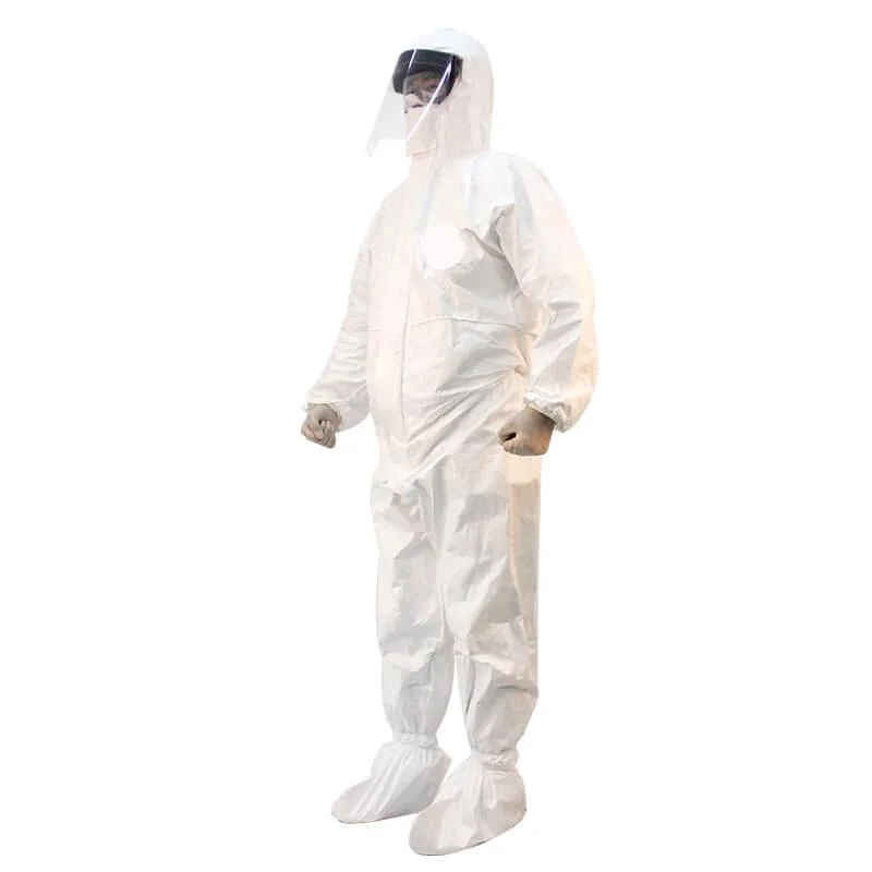 High quality/High cost performance  Low Price Safety Dust Clothes PP/PE Painting Work Overalls Coverall Suits