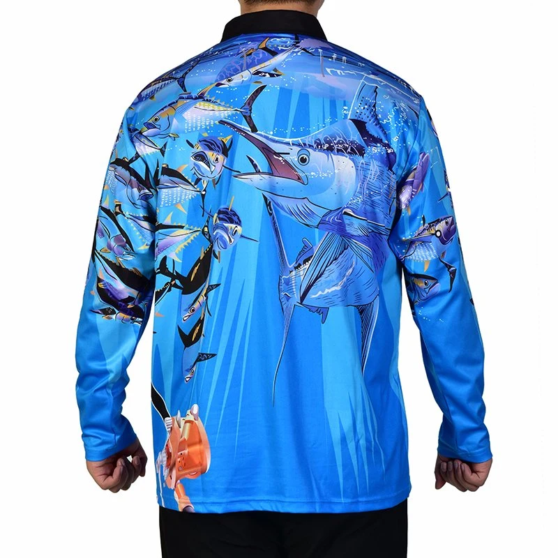 High quality/High cost performance  Digital Printing Custom Cotton Fishing Wear