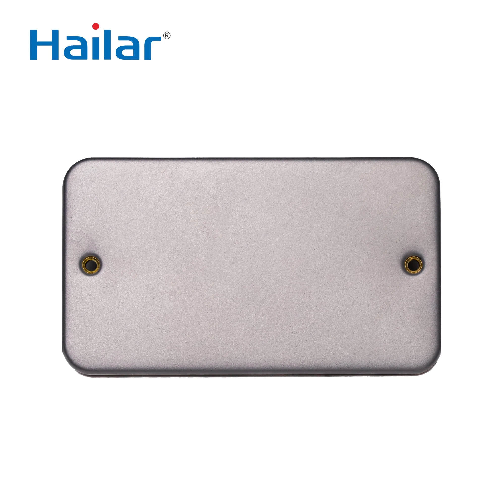 Hailar Metal 2 Gang Blank Wall Switch Plate