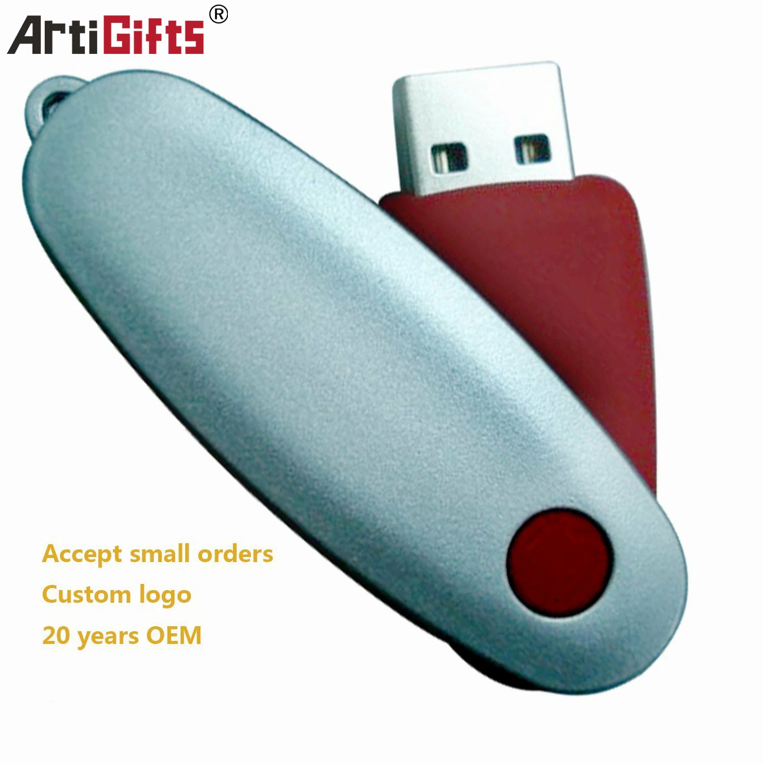 Custom Promotional Gift Metal USB