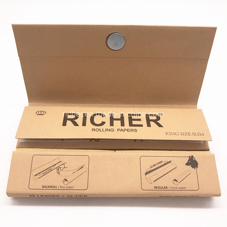 Custom Brand Richer 3 in 1 Grinder+Filter+Paper Smoking Rolling Papers