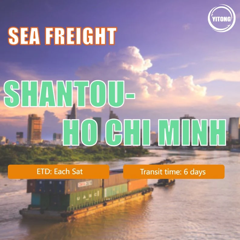 1688 Seefracht von Shantou nach Jakarta Guangzhou Warehouse Shipping Firma Cargo Ship Price Spediteur Spediteur