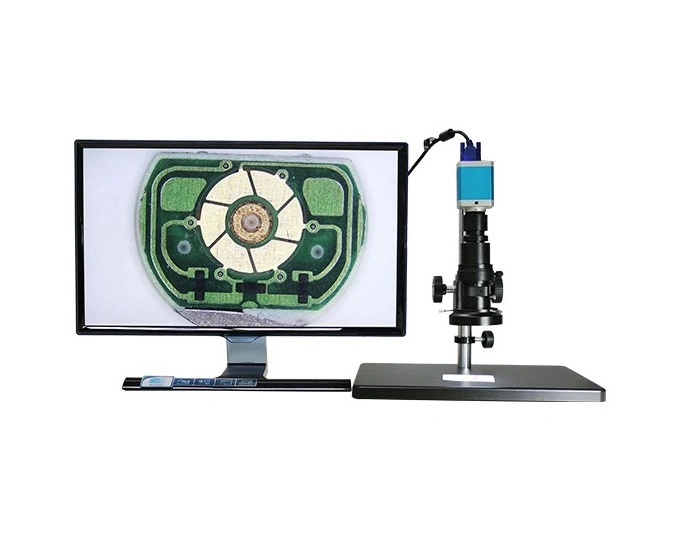 HD Optical Electronic Video with Camera Digital Monitor Measuring Microscope