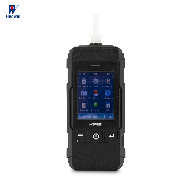 Factory Professional Rechargeable Alcohol Tester No Contact Digital Display Alcohol Detector Tester