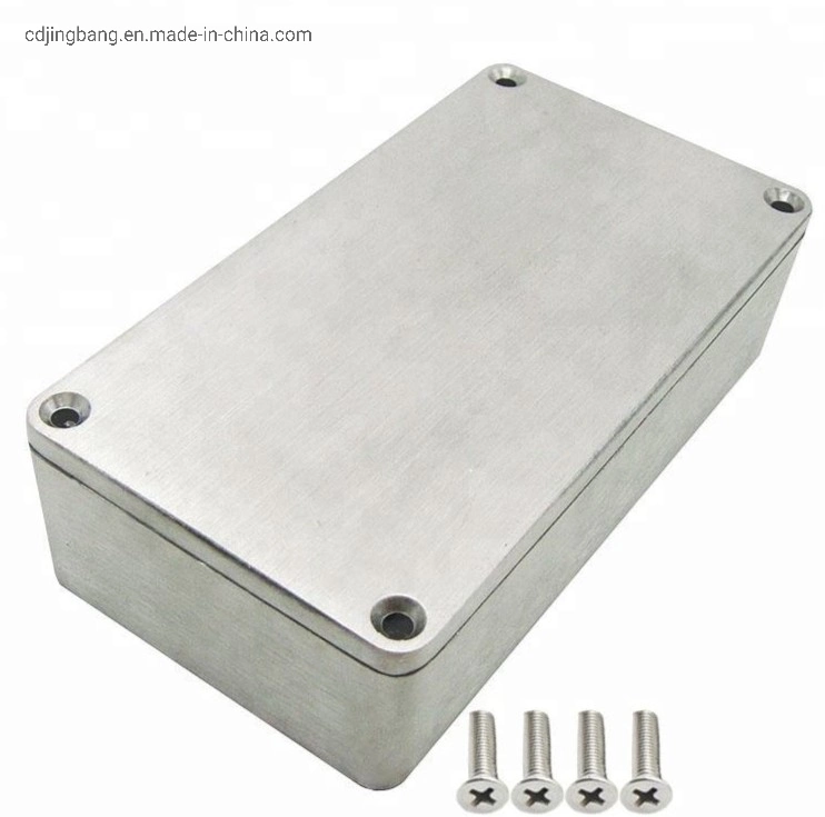 Custom CNC Machining Aluminum Enclosure Black Powder Coating Box Electronics