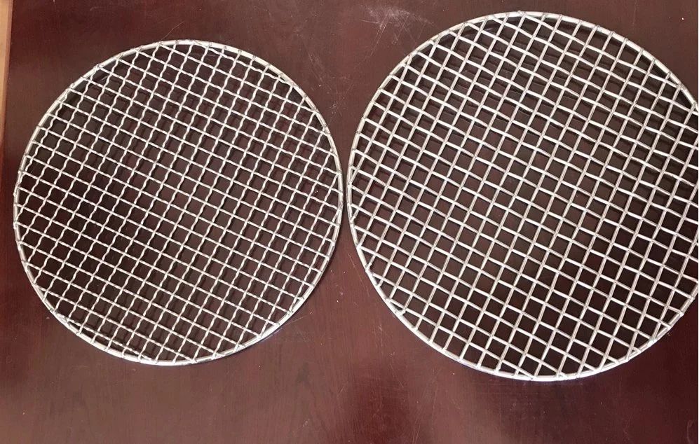 Stainless Steel 304 Crimped Wire Mesh Used Barbecue Net