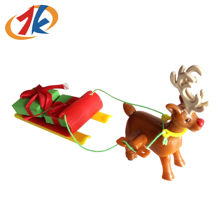 Promotional Christmas Plastic Deer Gift Toy for Kids