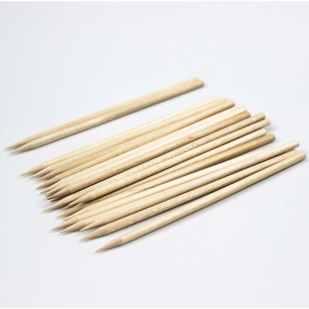 Hot Sale Disposable Wooden Tableware 114mm Length Birch Wood Rod for Party