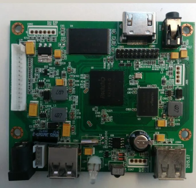 Audio Video LCD PCB Circuit Board for Advertising Display